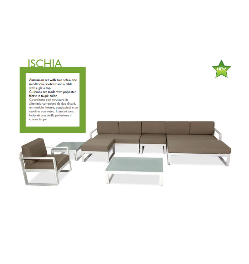 VRTNA GARNITURA ISCHIA